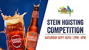 Sam Adams Stein Hoisting Competition at Margaritaville