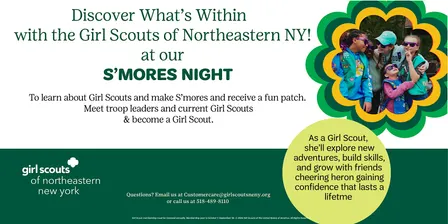S'mores Party Hosted by Girl Scouts of Northeastern New York