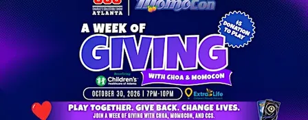 Week of Giving with CHOA & MomoCon