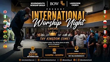 INTERNATIONAL WORSHIP NIGHT 2026