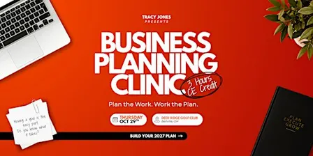 Business Planning Clinic: Build Your 2027 Plan | 3 Hours CE