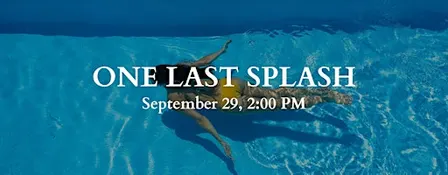 One Last Splash