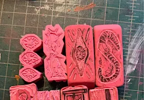 Linocut Block Printing & Patch Making Workshop with Mister Rigormortis