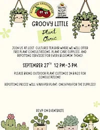 Groovy Little Plant Clinic!