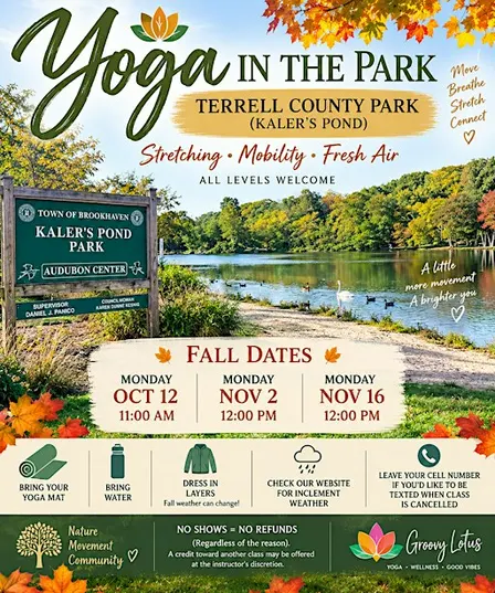 Fall Yoga in Terrell Park  | Stretch, Mobility & Outdoor Yoga