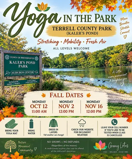 Fall Yoga in Terrell Park | Stretch, Mobility & Outdoor Yoga