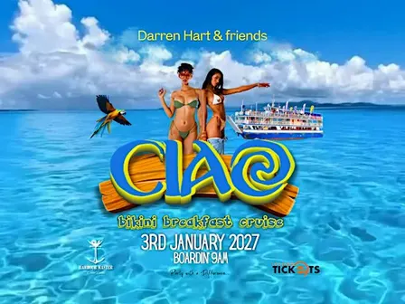 CIAO - Hello Carnival Bikini Breakfast Cooler Cruise