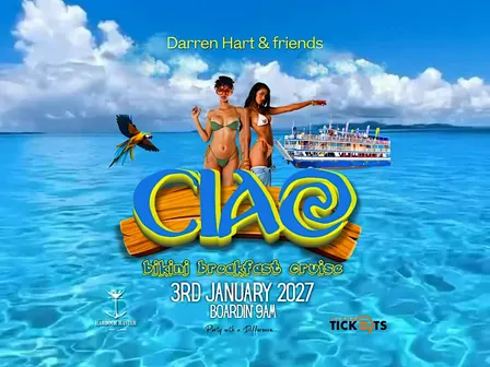 CIAO - Hello Carnival Bikini Breakfast Cooler Cruise