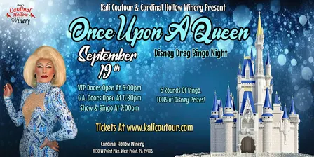 ONCE UPON A QUEEN Disney Drag Bingo Night