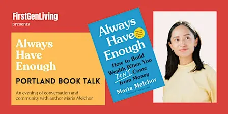 ALWAYS HAVE ENOUGH PORTLAND Book Talk