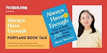ALWAYS HAVE ENOUGH PORTLAND Book Talk
