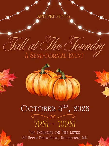 Fall at The Foundry: A Semi-Formal Event