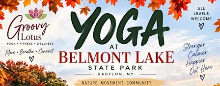 Autumn Themed Belmont Park Yoga