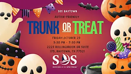 Free Autism Event: Baytown's 5th Annual Trunk or Treat!!