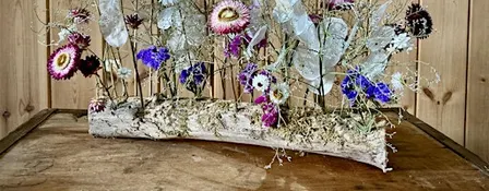 Dried Flower Table/Mantle Summer Arrangement  Workshop
