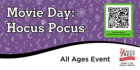 Movie Day: Hocus Pocus - Families/All-ages