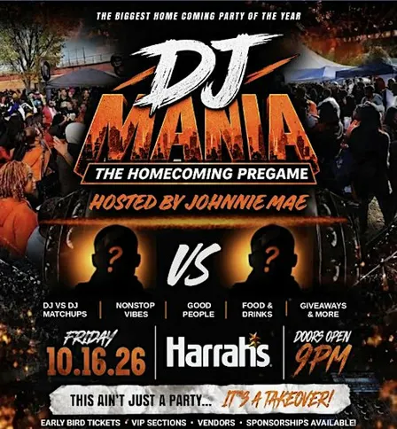 DJ MANIA: PRE-HOMECOMING PARTY