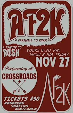 AF2K (A Farewell To Kings) - A Tribute to RUSH