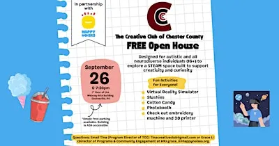Happy Noises x TCC Open House for Autistic & Neurodiverse Individuals (16+)