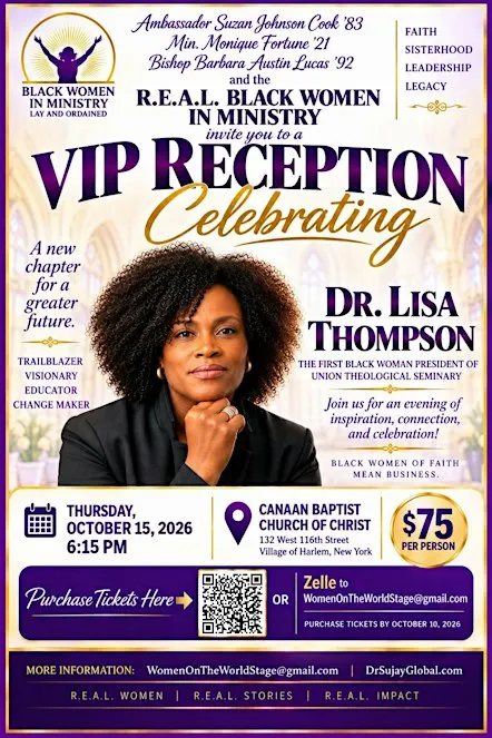 VIP reception to celebrate Dr. Lisa Thompson