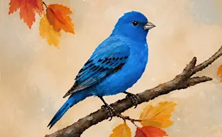 Birds of Heartland- The Indigo Bunting