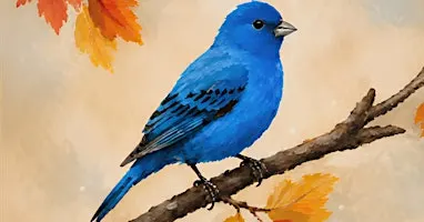 Birds of Heartland- The Indigo Bunting