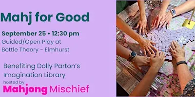 Mahj for Good benefiting Dolly Parton's Imagination Library