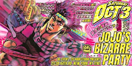 25hour Studio: Jojo's Bizarre Party