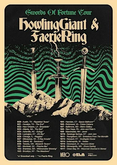 HOWLING GIANT / FAERIE RING live at Healer