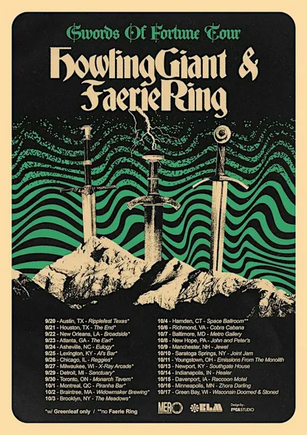 HOWLING GIANT / FAERIE RING live at Healer