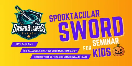 Halloween SPOOKTACULAR SWORD Seminar for Kids
