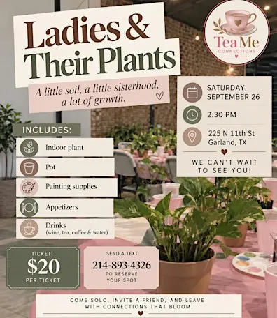 Ladies and Their Plants