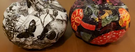 Decoupage a Pumpkin
