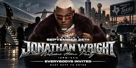 Jonathan Wright's Welcome Home Party!!!