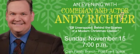 Author Event - Andy Richter, "Elf Unwrapped"