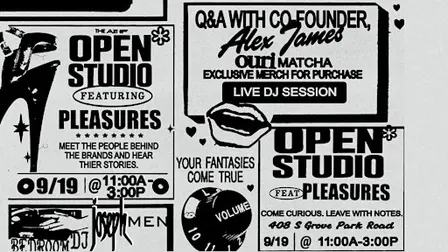 PLEASURES Open Studio Event