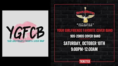 YOUR GIRLFRIEND'S FAVORITE COVER BAND @ Rock & Brews Royal Oak