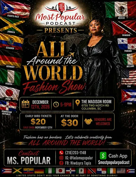 All Around the World Fashion Show✈️
