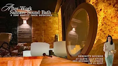 After-work Evening Salt Cave Sound Bath in Jacksonville, FL