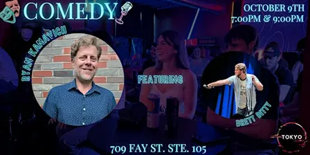 LIVE COMEDY at The Tokyo Club: CoMo's Ryan Kanavich and Bret Ditty!!!