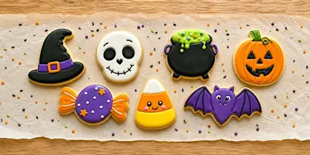 Parent & Me or Couples Halloween Cookie Decorating Class
