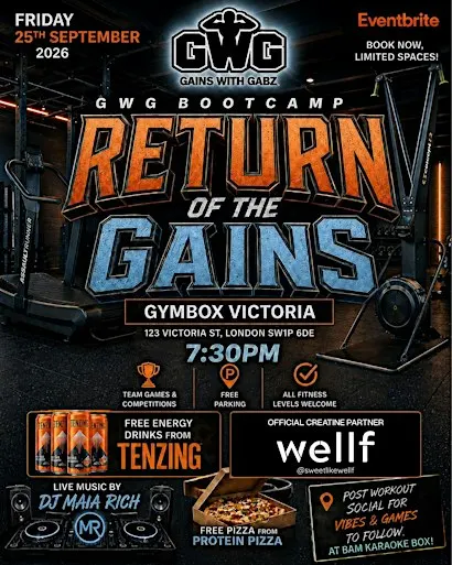 GWG Bootcamp: Return of the Gains