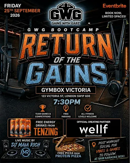 GWG Bootcamp: Return of the Gains