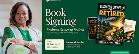 Business Owner to Retired - Book Signing