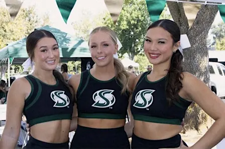 Sacramento State Cheer Stunt Clinic