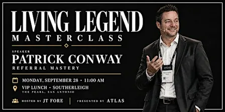 Living Legend Real Estate Masterclass + VIP Lunch