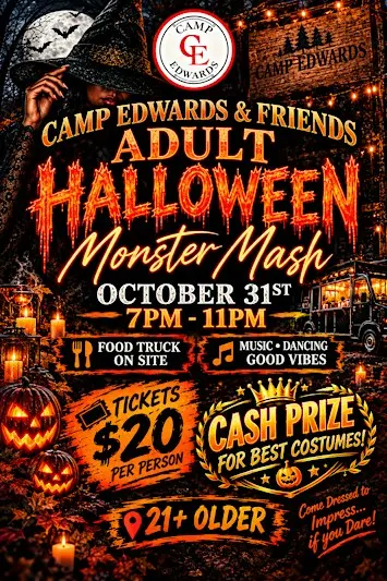 Camp Edwards & Friends Adult Halloween Monster Mash