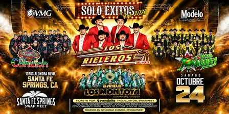 Los Rieleros, Banda Maguey, Cohuich y Banda Los Montoya