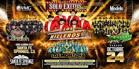 Los Rieleros, Banda Maguey, Cohuich y Banda Los Montoya