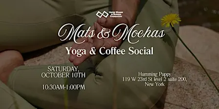 UWIB NYC: Mats & Mochas